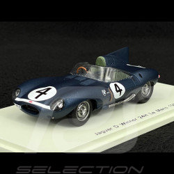 Jaguar D-type n° 4 Winner 24h Le Mans 1956 Ecurie Ecosse 1/43 Spark 43LM56