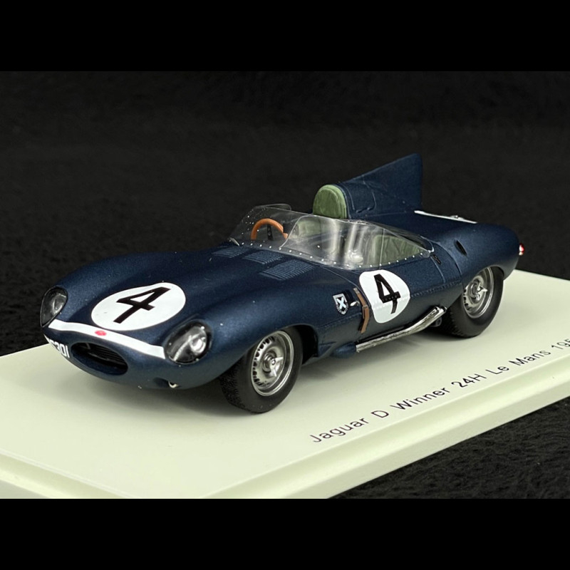 Jaguar D-type n° 4 Winner 24h Le Mans 1956 Ecurie Ecosse 1/43 Spark 43LM56