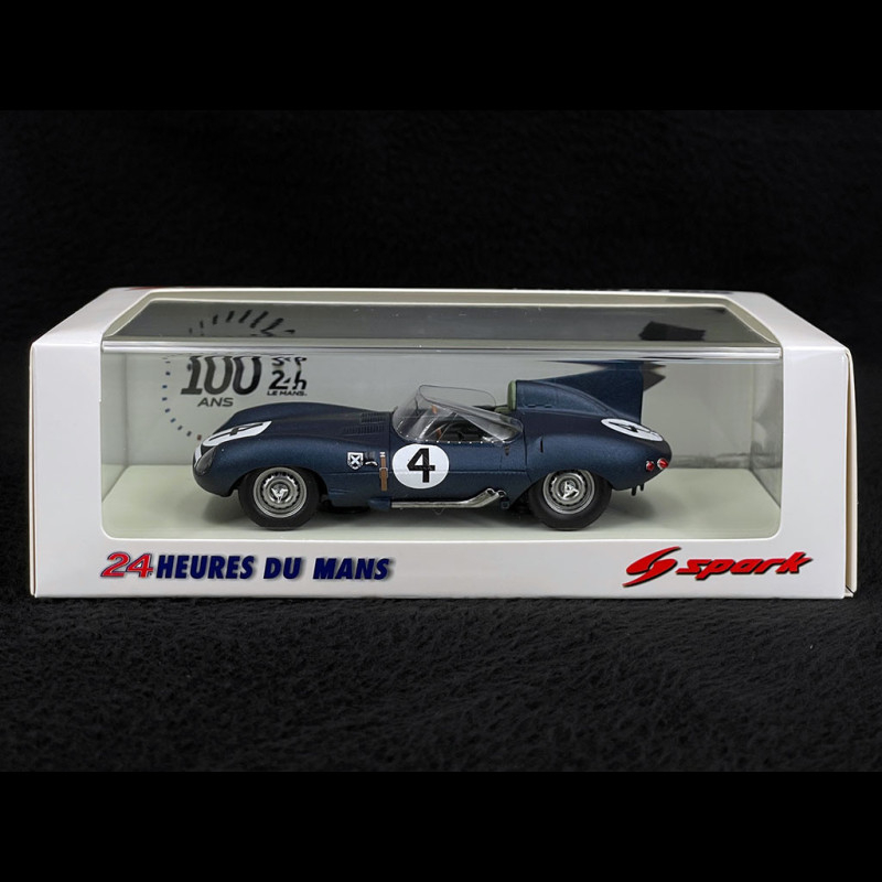 Jaguar D-type n° 4 Winner 24h Le Mans 1956 Ecurie Ecosse 1/43 Spark 43LM56