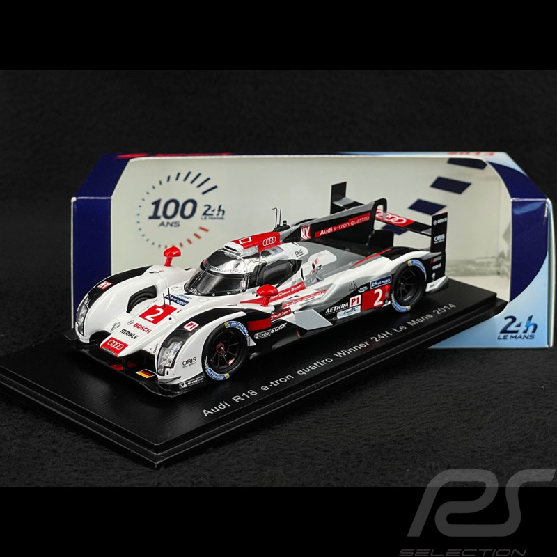 Audi R18 e-tron Quattro n° 2 Winner 24h Le Mans 2014 Team Joest 1/43 Spark  43LM14