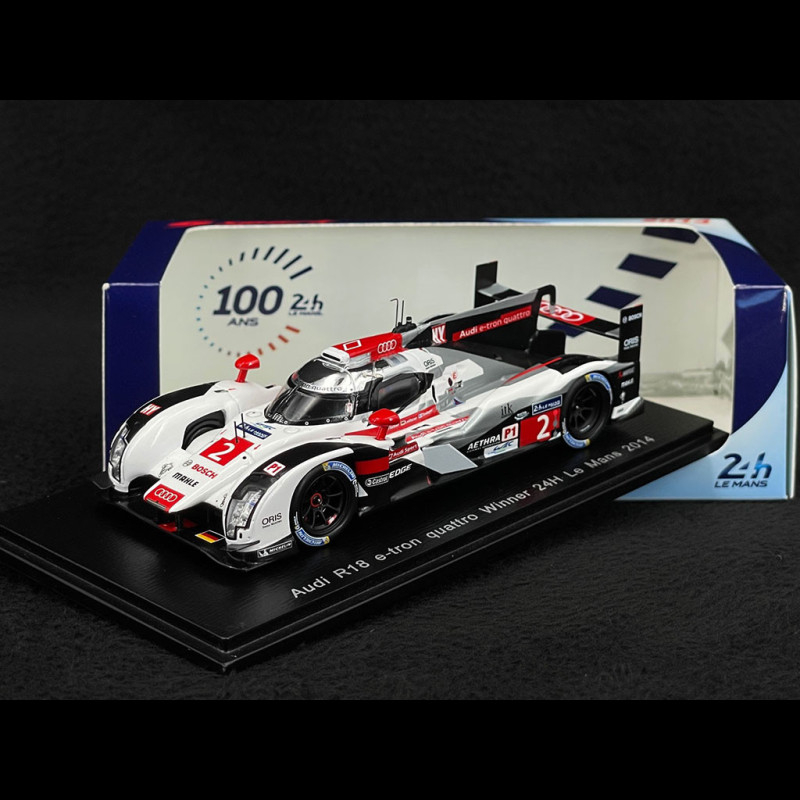 Audi R18 e-tron Quattro n° 2 Winner 24h Le Mans 2014 Team Joest 1/43 Spark  43LM14