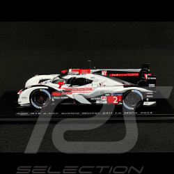 Audi R18 e-tron Quattro Nr 2 Sieger 24h Le Mans 2014 Team Joest 1/43 Spark 43LM14