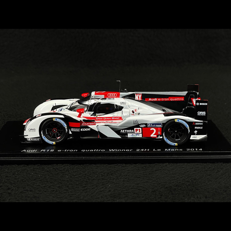 Audi R18 e-tron Quattro n° 2 Winner 24h Le Mans 2014 Team Joest 1/43 Spark  43LM14