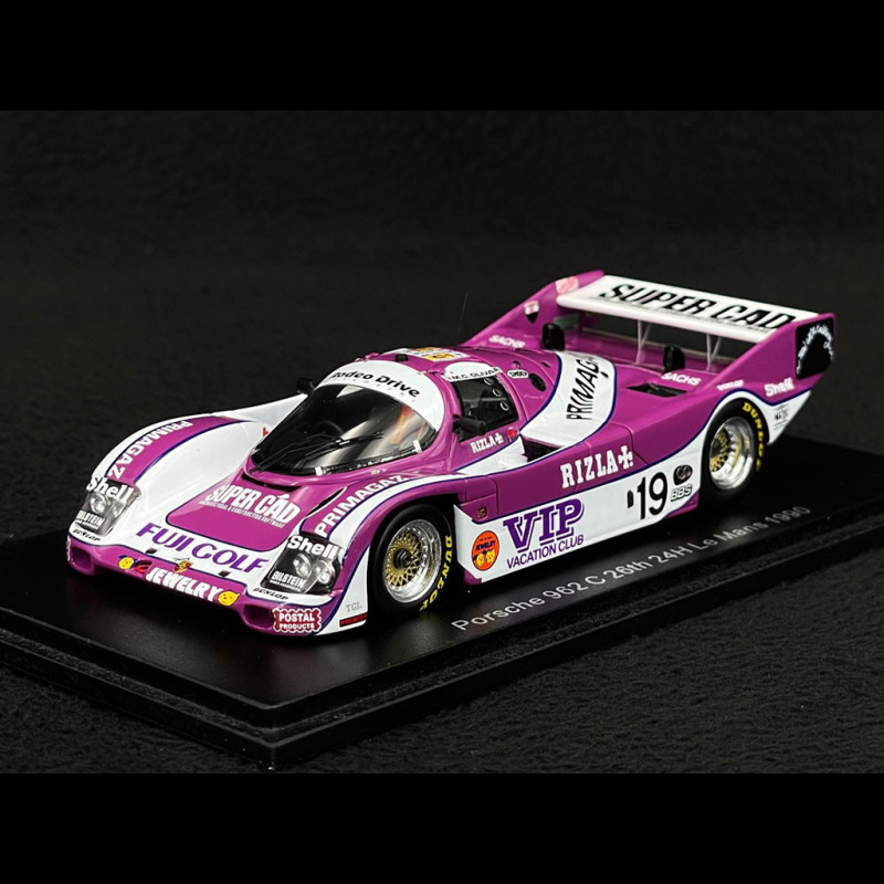 Porsche 962 C n° 19 24h Le Mans 1990 Team Davey 1/43 Spark S9882