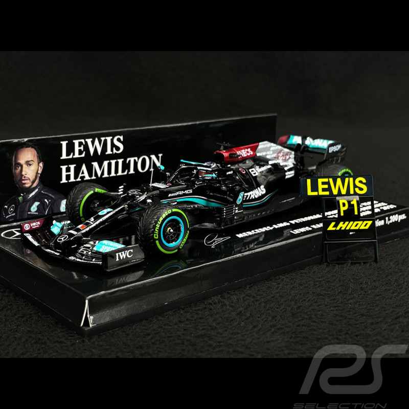 Lewis Hamilton Mercedes-AMG Petronas W12 n° 44 Sieger GP Russia 2021 100. Sieg F1 1/43 Minichamps 410211544