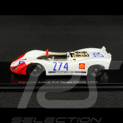Porsche 908 /02 n° 274 3ème Targa Florio 1969 Hans Herrmann 1/43 Spark S9246
