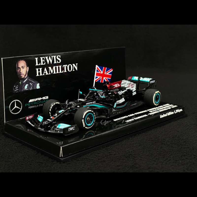 Lewis Hamilton Mercedes-AMG Petronas W12 n° 44 Winner British GP 2021 F1  1/43 Minichamps 410211144