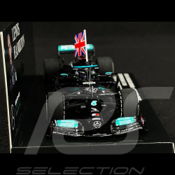 Lewis Hamilton Mercedes-AMG Petronas W12 n° 44 Vainqueur GP Grande-Bretagne 2021 F1 1/43 Minichamps 410211144