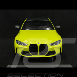 BMW M4 Competition Coupé 2020 Sao Paulo Yellow 1/18 Minichamps 155020120