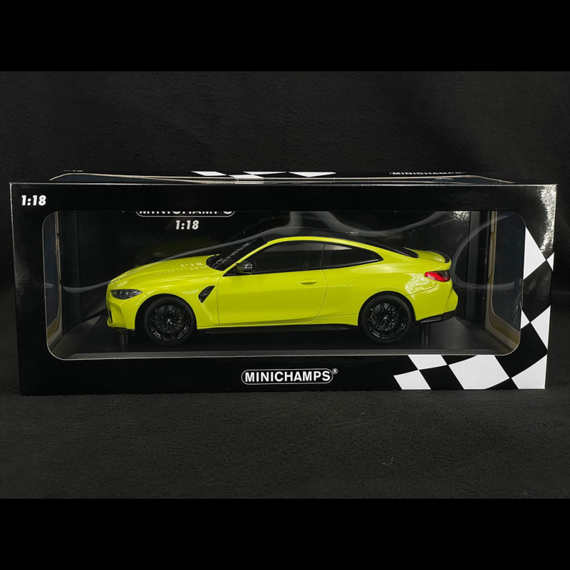 Minichamps BMW M4 2020 Jaune 1:18 - Précommande