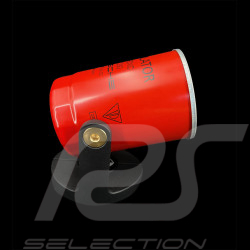 Porsche Lamp 911 Classic Oil Filter Spotlight Red / Black