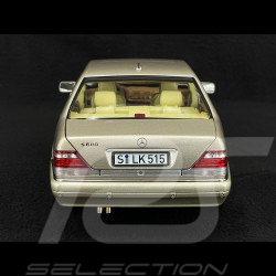 Mercedes-Benz S600 1997 Argent 1/18 Norev 183723