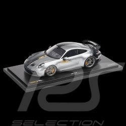 Porsche 911 GT3 Cup Type 992 2023 30 ans Porsche Supercup 1993-2023 Argent / Noir 1/18 Spark WAP0212510P30Y