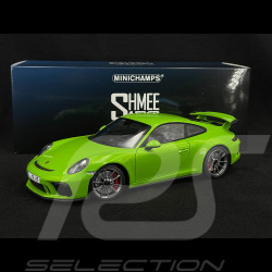 Porsche 911 GT3 Type 992 2018 Shmee 150 Yellow Green 1/18 Minichamps 110067025