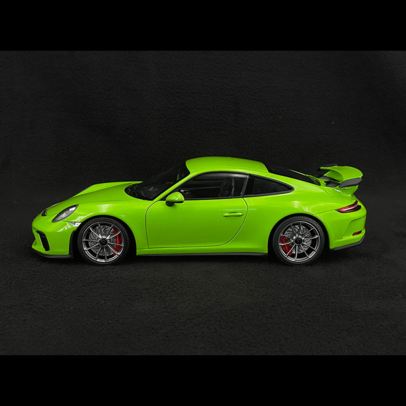 Porsche 911 GT3 R (991) 1/43 Minichamps - Jaune/Vert N°086/300 - Le Mans 2017