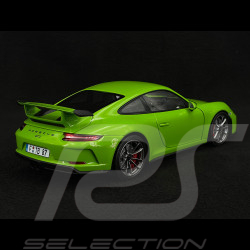 Diecast model cars Porsche 991 SC 1/18 GT Spirit 911 () Club Coupe green  2012 Türen und Hauben geschlossen 