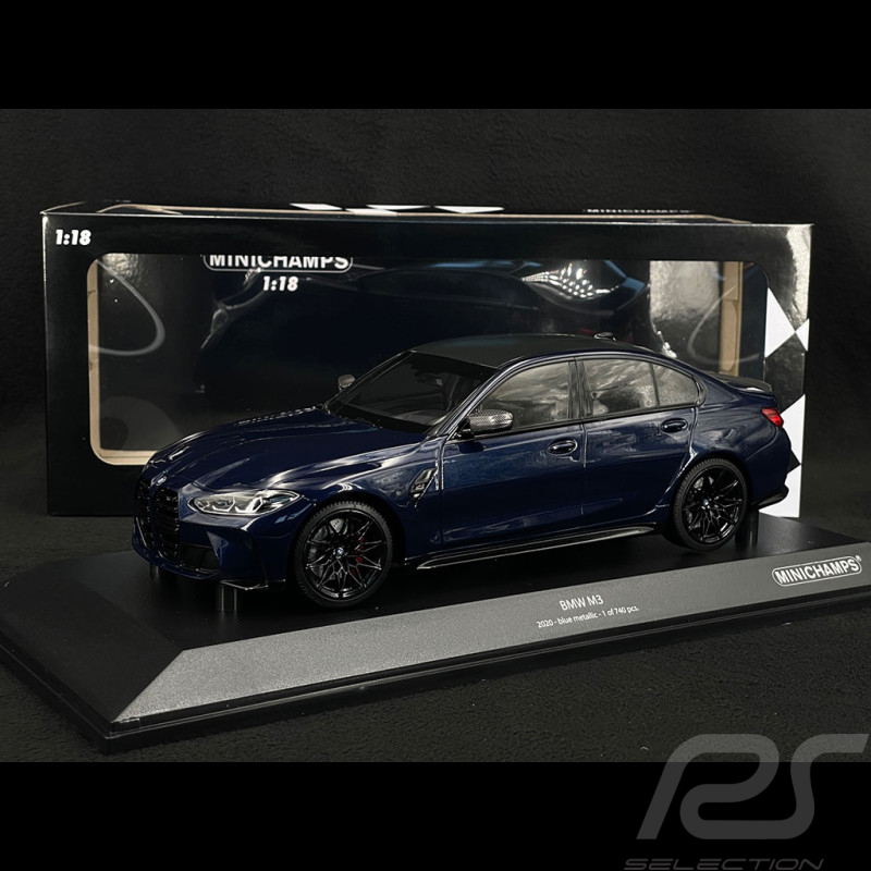 BMW M3 2020 Dunkelblau 1/18 Minichamps 155020201
