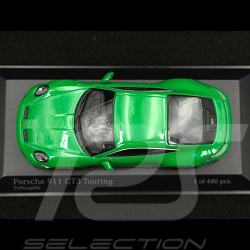 Porsche 911 GT3 Touring Coupe Type 992 2022 Python Green 1/43 Minichamps 410069602