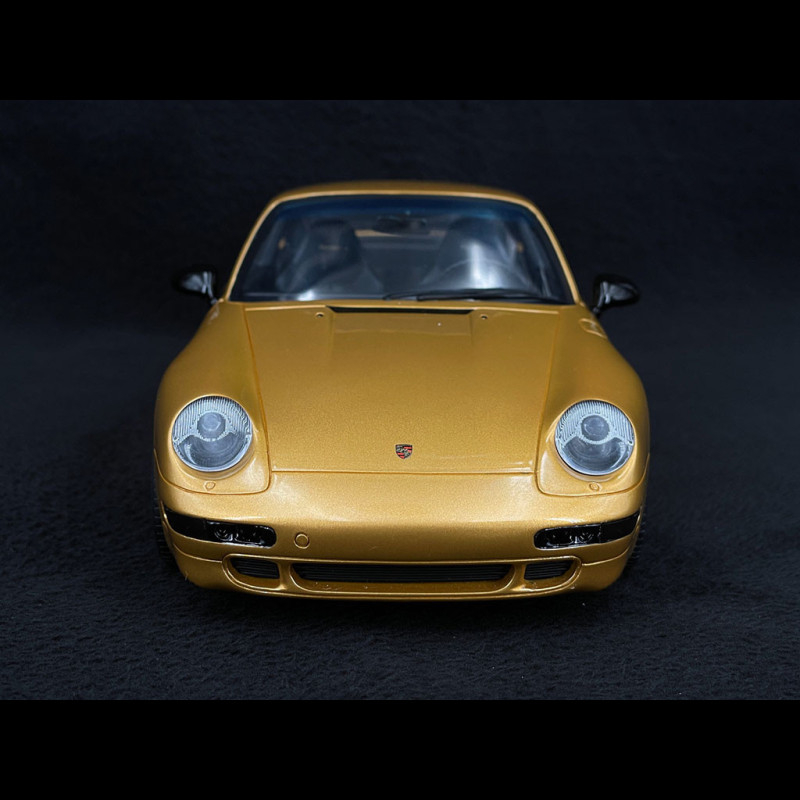 Porsche 911 Turbo S Type 993 Project Gold 2018 Gold 1/18 GT Spirit GT836