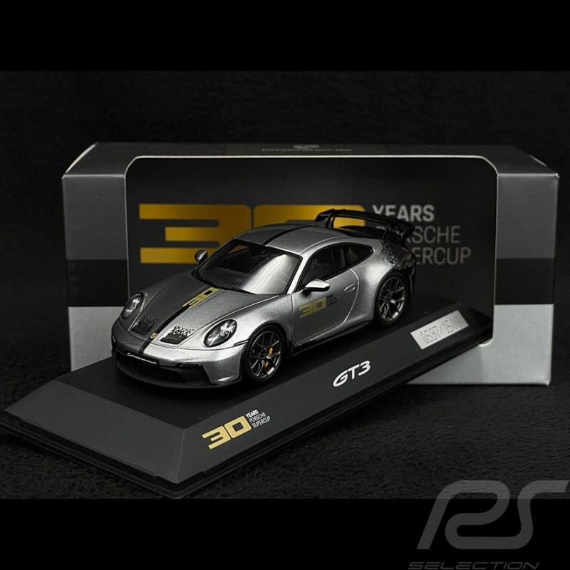Porsche 911 GT3 Type 992 2022 30 years of Porsche Supercup 1993-2022 Silver / Black 1/43 Spark WAP0202510P30Y