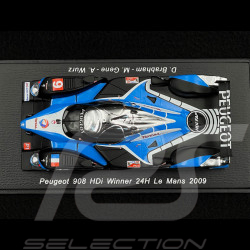 Peugeot 908 HDI-Fap Nr 9 Sieger 24h Le Mans 2009 Peugeot Sport Total 1/43 Spark 43LM09