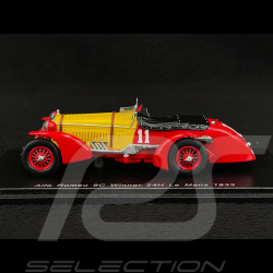 Alfa-Romeo 8C 2300 MM n° 11 Winner 24h Le Mans 1933 Alfa-Romeo S.A. 1/43 Spark 43LM33