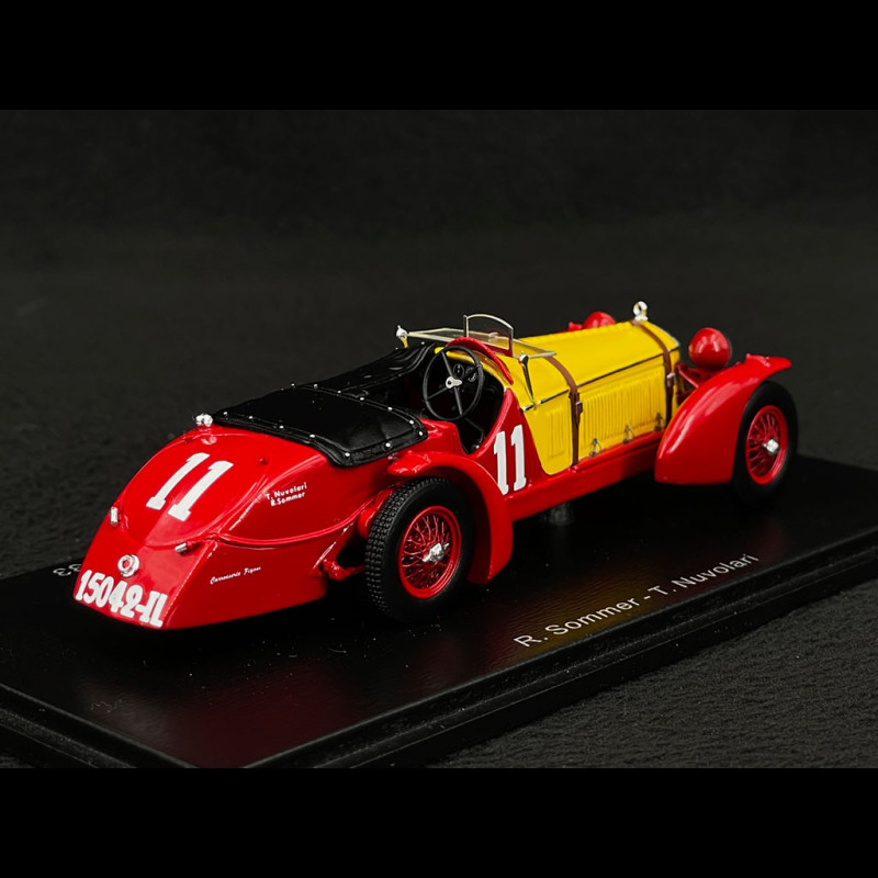 Spark 1/18 Scale Resin 18LM32 Alfa Romeo 8C Winner Le Mans 1932 R.Sommer