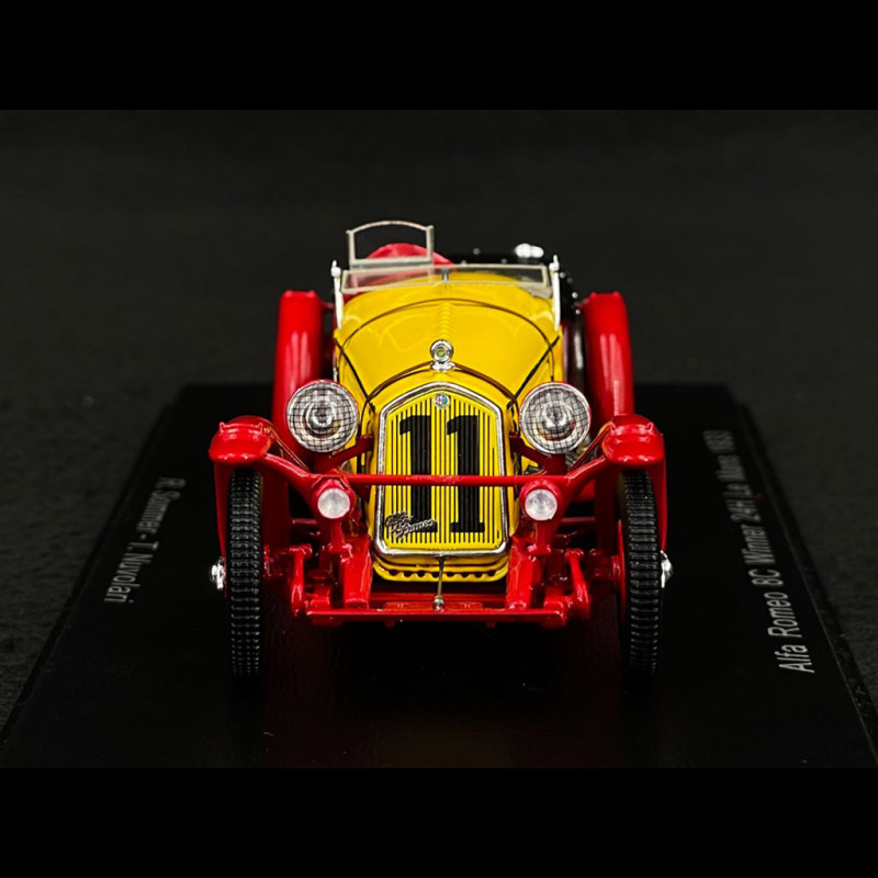 Alfa Romeo 8C n° 8 Sieger 24h Le Mans 1932 1/18 Spark 18LM32