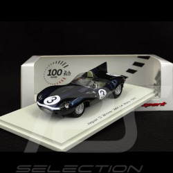 Jaguar D-Type 3.8 L n° 3 Winner 24h Le Mans 1957 Ecurie Ecosse 1/43 Spark 43LM57