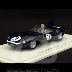 Jaguar D-Type 3.8 L n° 3 Vainqueur 24h Le Mans 1957 Ecurie Ecosse 1/43 Spark 43LM57