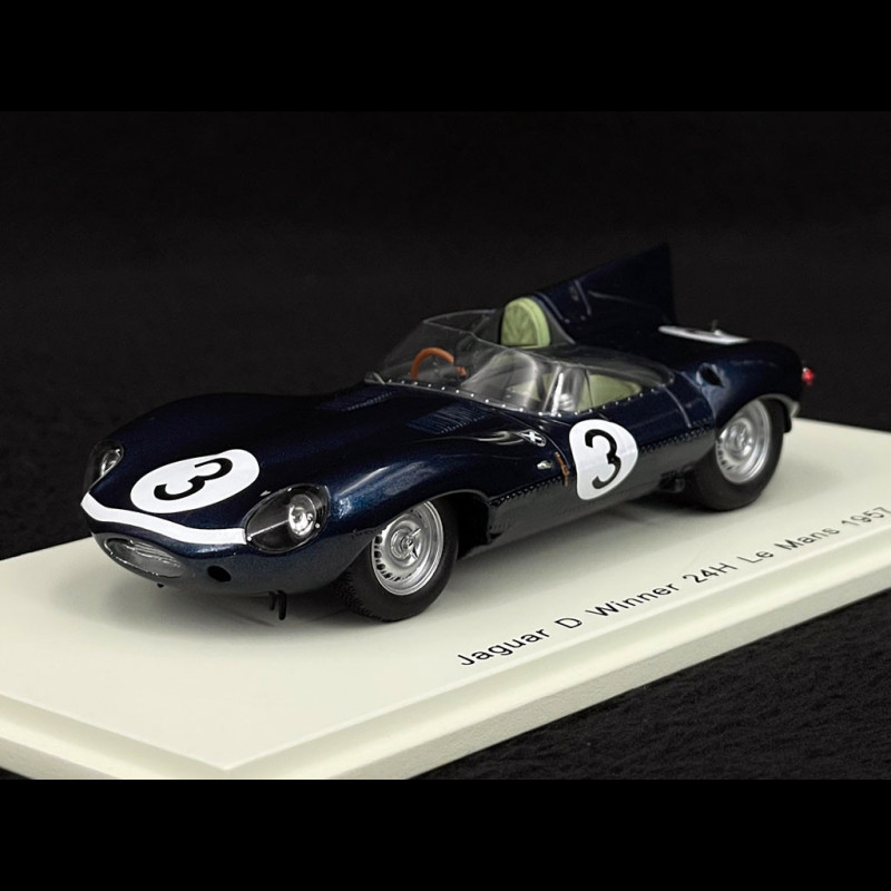 スパーク 1/43 ジャガー D No.3 1957 ル・マン ミニカー ケース未開封