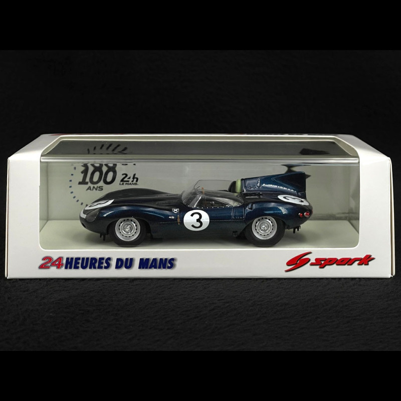 JAGUAR D TYPE N°6 Le Mans 1955 QUARTZO 1/43 en Boite