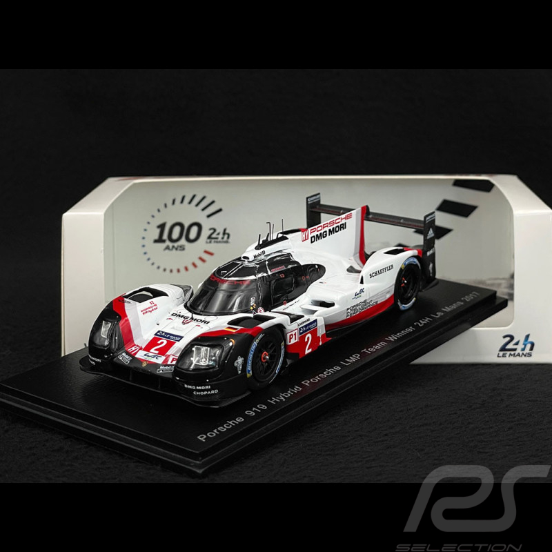 Porsche 919 Hybrid Winner Le Mans 2017 n° 2 LMP1 1/43 Spark 43LM17