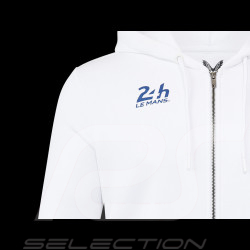 24h Le Mans Hoodie jacket Centenary SpeedCar pattern White - men