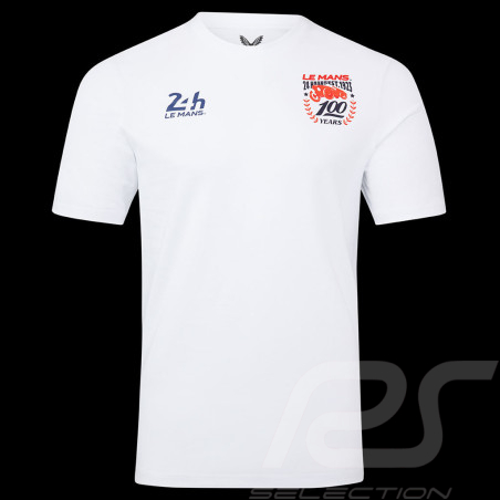 T-Shirt 24h Le Mans Hundertjärigen Jubiläum SpeedCar-Muster Weiß - Herren