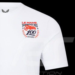 T-Shirt 24h Le Mans Centenaire Motif SpeedCar Blanc - homme