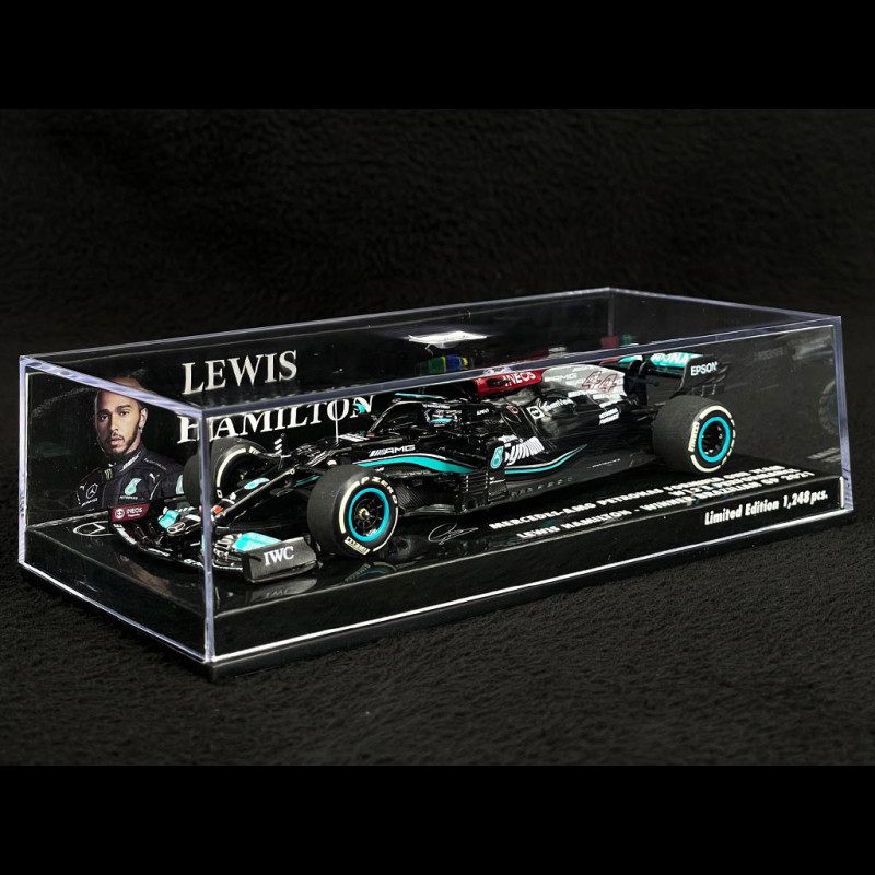 Lewis Hamilton Mercedes-AMG Petronas W12 n° 44 Winner GP Brazil 2021 F1  1/43 Minichamps 410212044