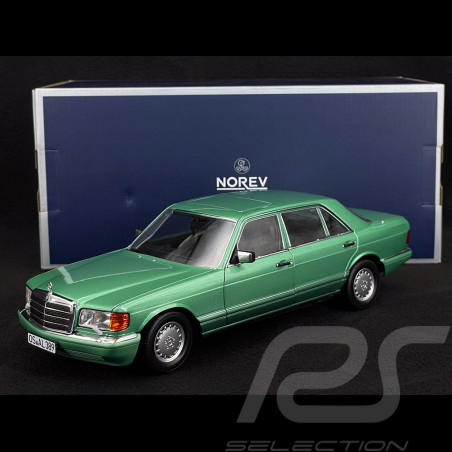 Mercedes-Benz 560 SEL 1991 Metallic Hellgrün 1/18 Norev 183469