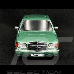 Mercedes-Benz 560 SEL 1991 Vert Clair Métallique 1/18 Norev 183469