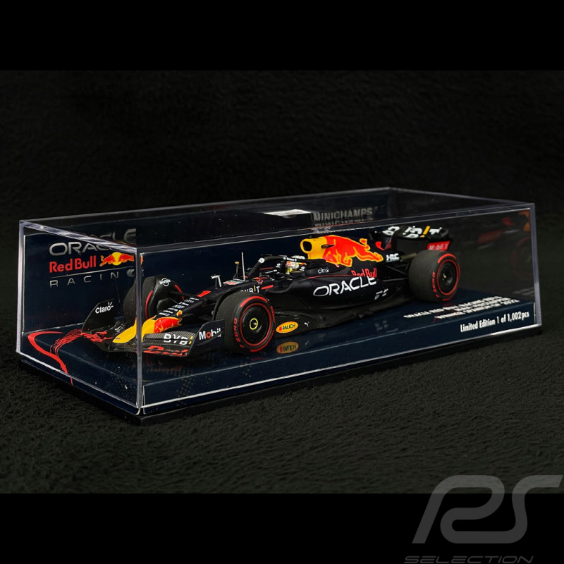 Max Verstappen Red Bull Racing RB18 n° 1 Vainqueur GP Espagne 2022 F1 1/43 Minichamps 417220601