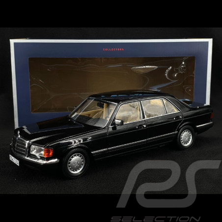 Mercedes-Benz 560 SEL 1989 Schwarz 1/18 Norev 183793