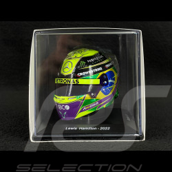 Lewis Hamilton Helmet Mercedes-AMG n° 44 2nd 2022 Brazil F1 Grand Prix 1/5 Spark 5HF085