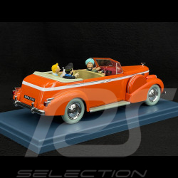 Tim Cadillac Fleetwood Das New-Delhi-Taxi - Tim in Tibet Orange 1/24 29903