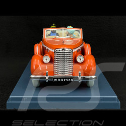 Tim Cadillac Fleetwood Das New-Delhi-Taxi - Tim in Tibet Orange 1/24 29903