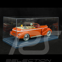 Tim Cadillac Fleetwood Das New-Delhi-Taxi - Tim in Tibet Orange 1/24 29903