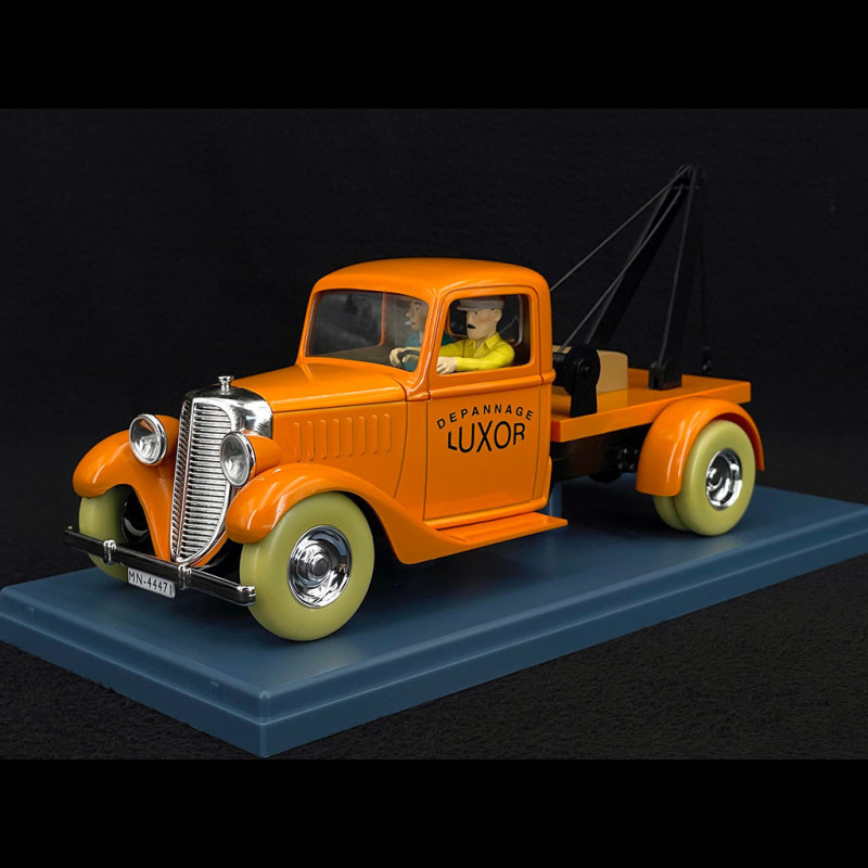 Tintin Luxor tow truck - The Crab With The Golden Claws Orange 1