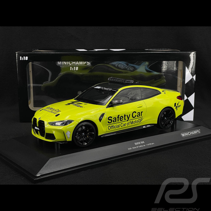 BMW M4 2020 Moto GP Safety Car Grün 1/18 Minichamps 155020126