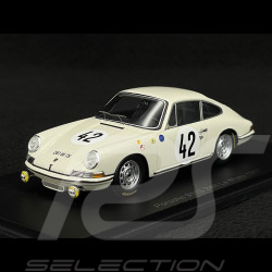 Porsche 911 S n° 42 Vainqueur de classe 24h Le Mans 1967 Auguste Veuillet 1/43 Spark S9736