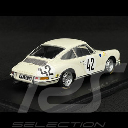 Porsche 911 S n° 42 Vainqueur de classe 24h Le Mans 1967 Auguste Veuillet 1/43 Spark S9736