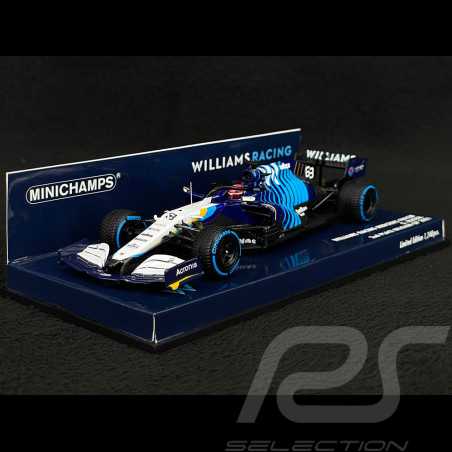 George Russell Williams FW43B Mercedes n° 63 2ème 2021 Belgian F1 Grand Prix 1/43 Minichamps 417211363